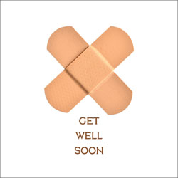 Get Well Soon Greeting Card