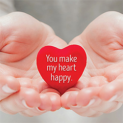 You Make My Heart Happy Card