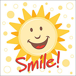 Smiling Sun Card