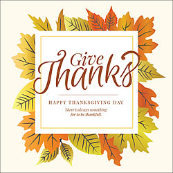 Give Thanks Card