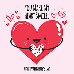 You Make My Heart Smile Card