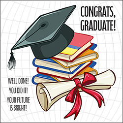 Congrats Graduate Card (The World)