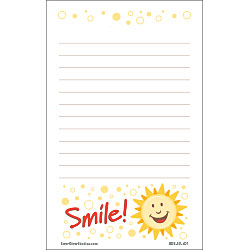 Smiling Sun Scratch Pad