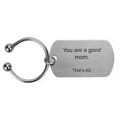 Good Mom Keyring