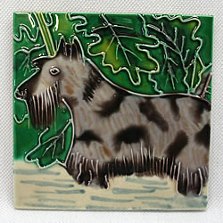 Scottish Terrier Tile