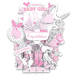 Beautiful Baby Girl Card