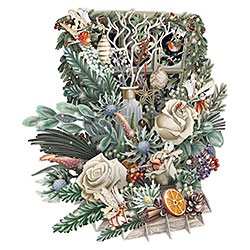 Christmas Floral Card