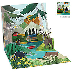 Mountain Lake Card