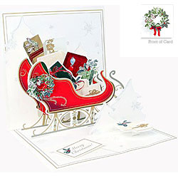 Elegant Sleigh Holiday Card