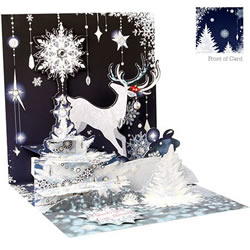 Reindeer Silhouette Card