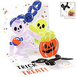 Halloween Balloons Card