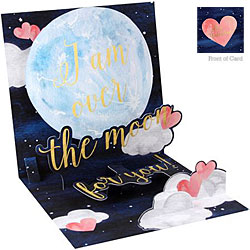 Over The Moon Card