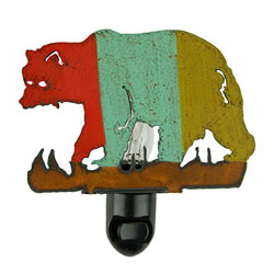 Painted Bear Night Light