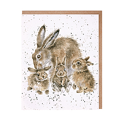Furever & Always Card (Rabbits)