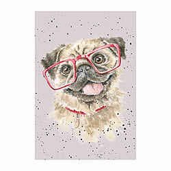 Pug Card (Louie)