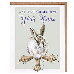 At Least You Still Have Your Hare Card (Rabbit)