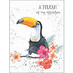 Toucan Of My Affection Card (Toucan)