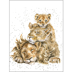 Family Pride Card (Lions)