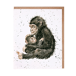 Just The Two Of Us Card (Chimps)