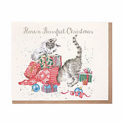 Have A Purrrfect Christmas Card