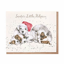 Santa's Little Helpers Card (Dog)