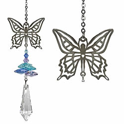 Butterfly Crystal Fantasy Suncatcher