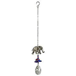 Elephant Crystal Fantasy Suncatcher