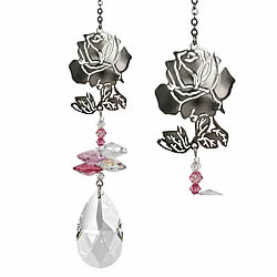 Rose Crystal Fantasy Suncatcher