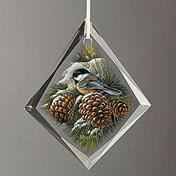 December Dawn (Chickadee) Ornament