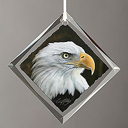 All He Surveys (Bald Eagle) Ornament