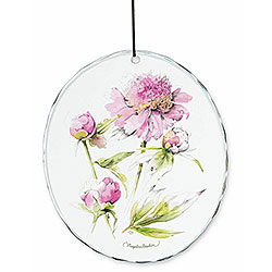 Taking the Peonies Home Suncatcher