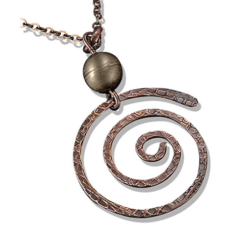 Anitique Copper Banjara Necklace - Click Image to Close