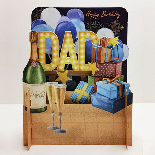 Dad Birthday Card - Click Image to Close