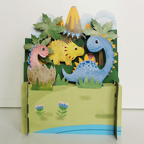 Baby Dinosaurs Card - Click Image to Close