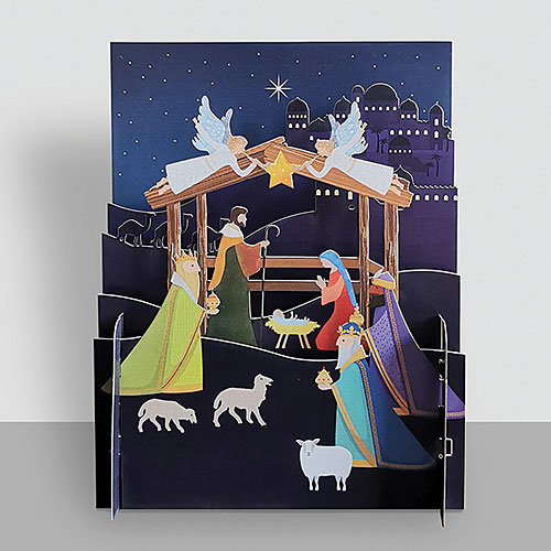 Nativity Card - Click Image to Close