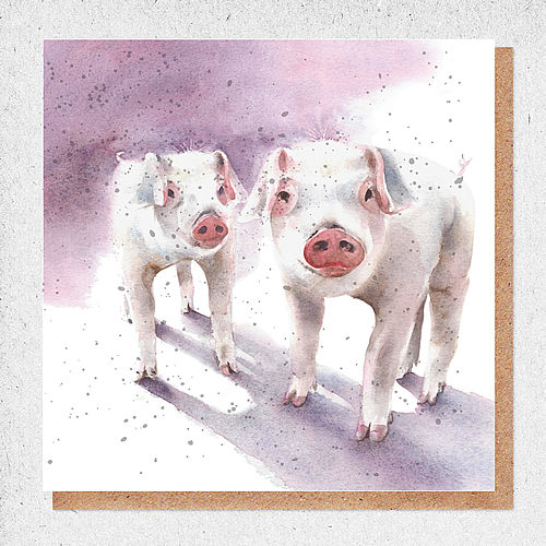 Pigs Card - Click Image to Close