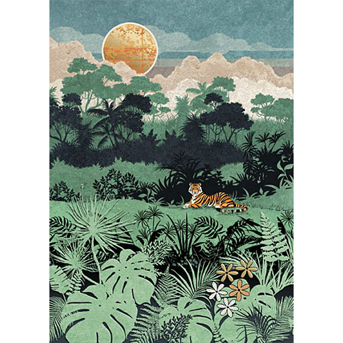 Tiger Jungle Card - Click Image to Close