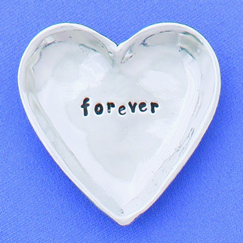 Forever Pewter Charm Bowl - Click Image to Close