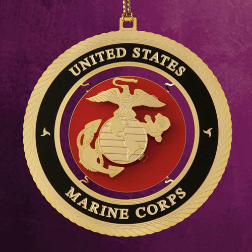 United States Marine Corps Ornament - Click Image to Close