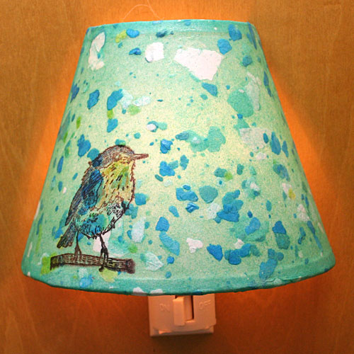Confetti Bird Night Light - Click Image to Close