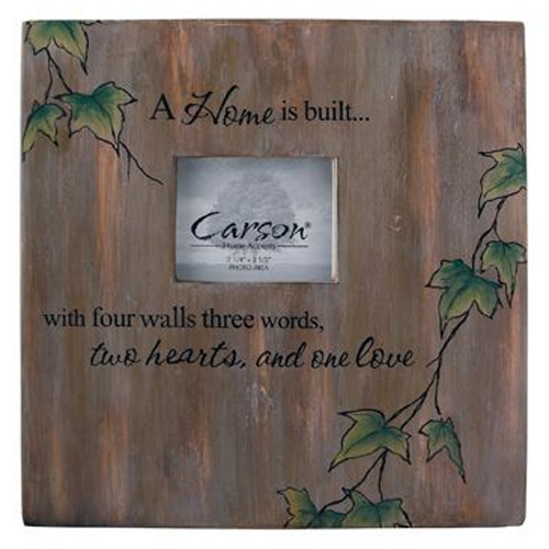 Wood Accent Frame - Home - Click Image to Close