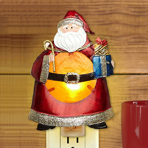 Santa Night Light - Click Image to Close