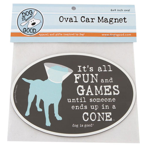 Fun And Games Car Magnet - Click Image to Close