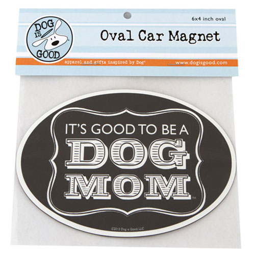 Dog Mom Car Magnet - Click Image to Close