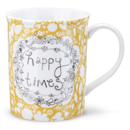 Happy Times Mug & Greeting Card Set - Click Image to Close