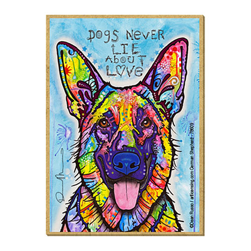 German Shepherd Magnet - Click Image to Close