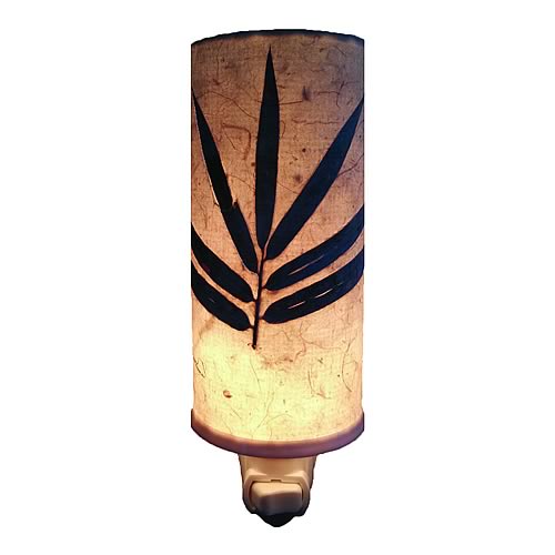 Bamboo Paper Night Light - Click Image to Close