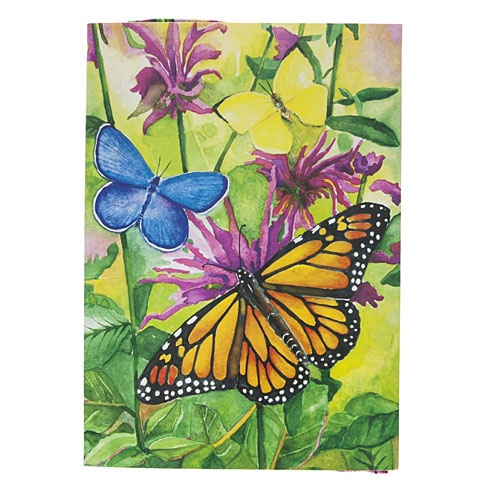Multi Butterflies Card with Garden Flag - Click Image to Close