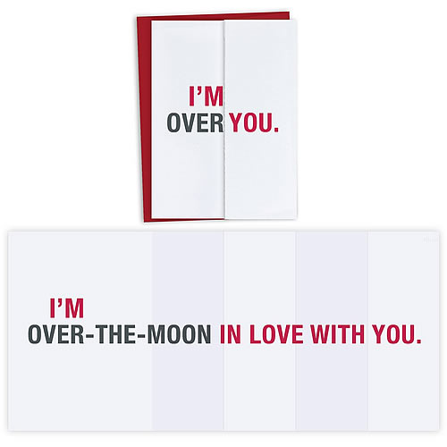 I'm Over You Card - Click Image to Close