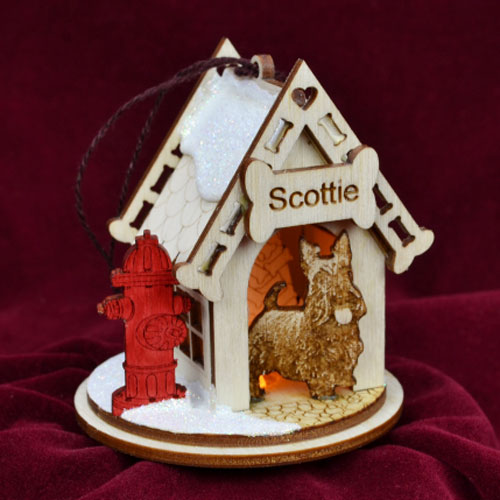 Scottish Terrier Cottage - Click Image to Close